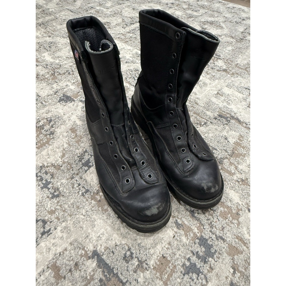 Danner Acadia 10 EE 8in Mens Combat Black Leather Goretex Boots 21210